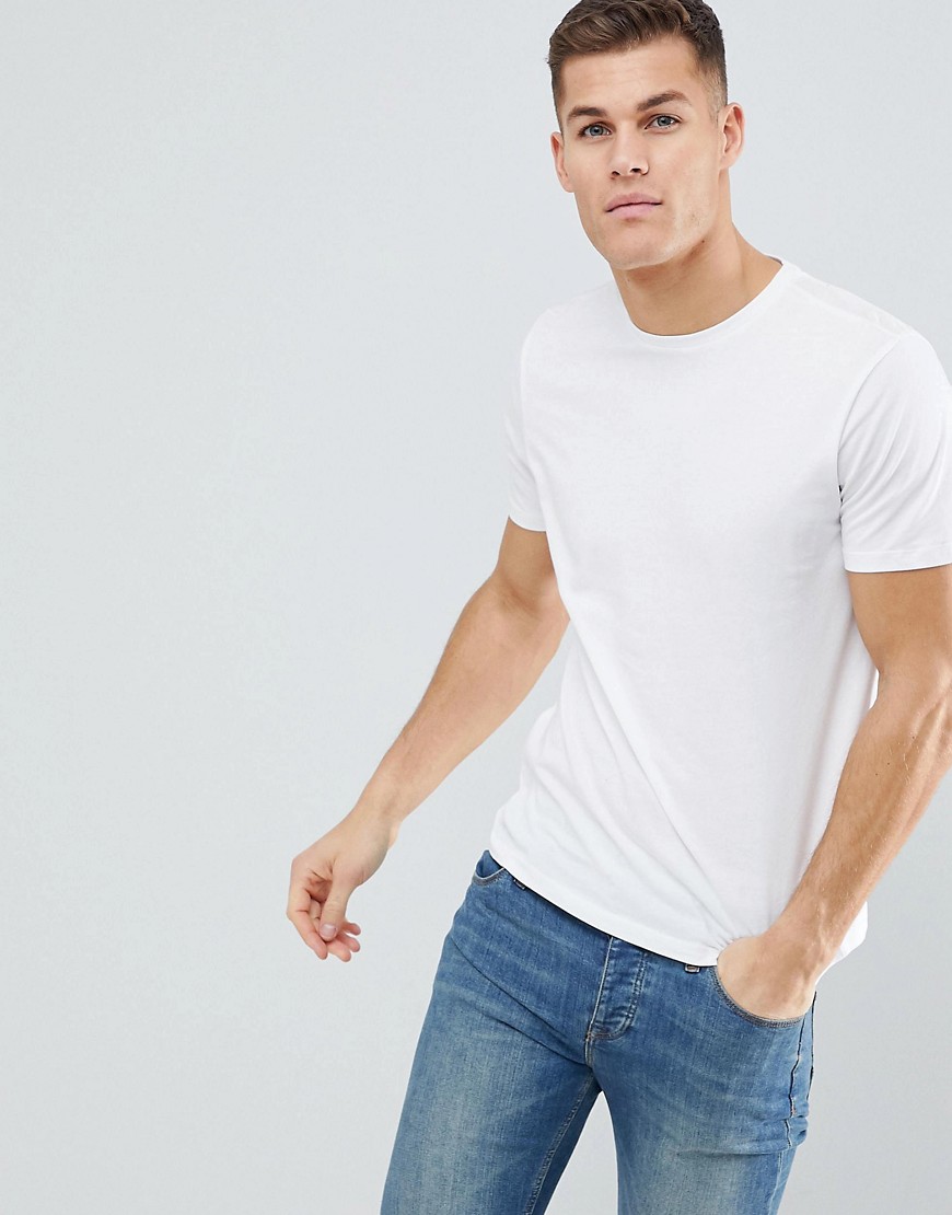New Look crew neck t-shirt in white