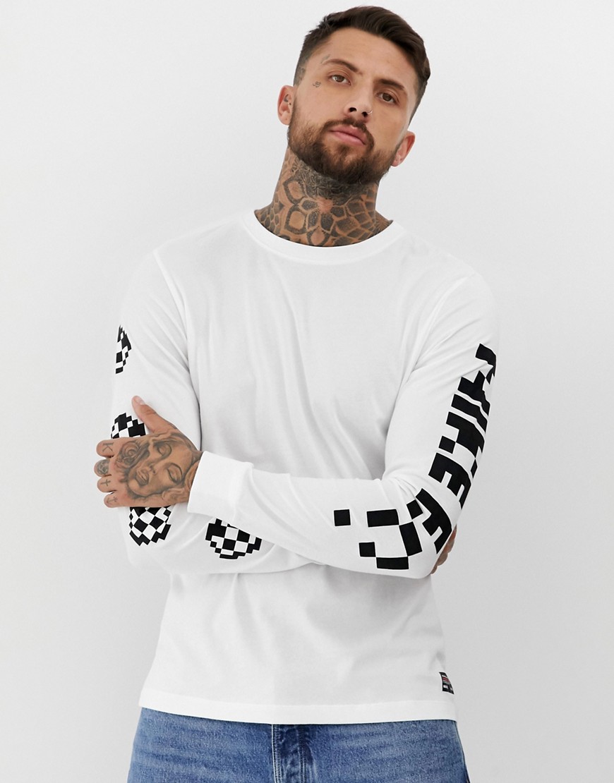 Nike FC Dry Long Sleev T-shirt In White