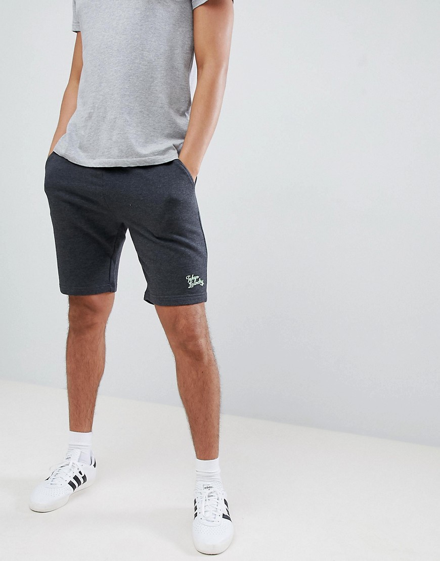 Tokyo Laundry Jersey Shorts with Neon Highlights