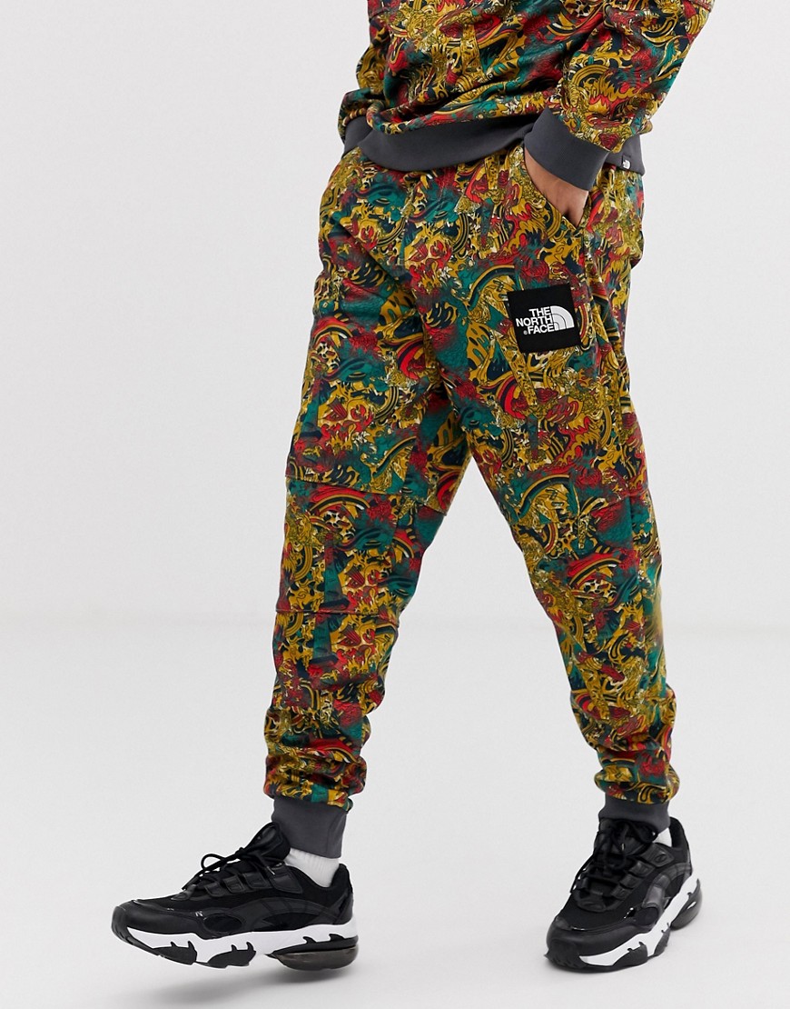 The North Face Fine 2 pant in Genesis print
