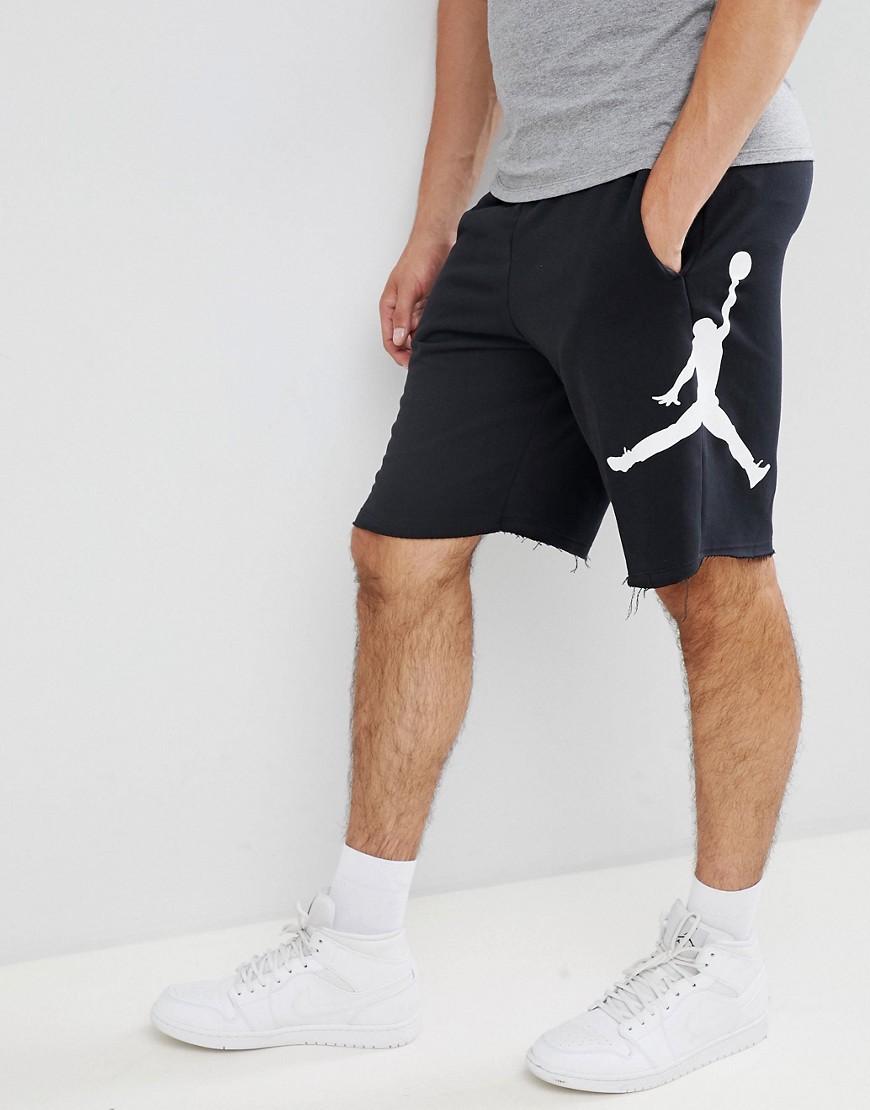 Nike Jordan Air Fleece Shorts In Black AQ3115-010