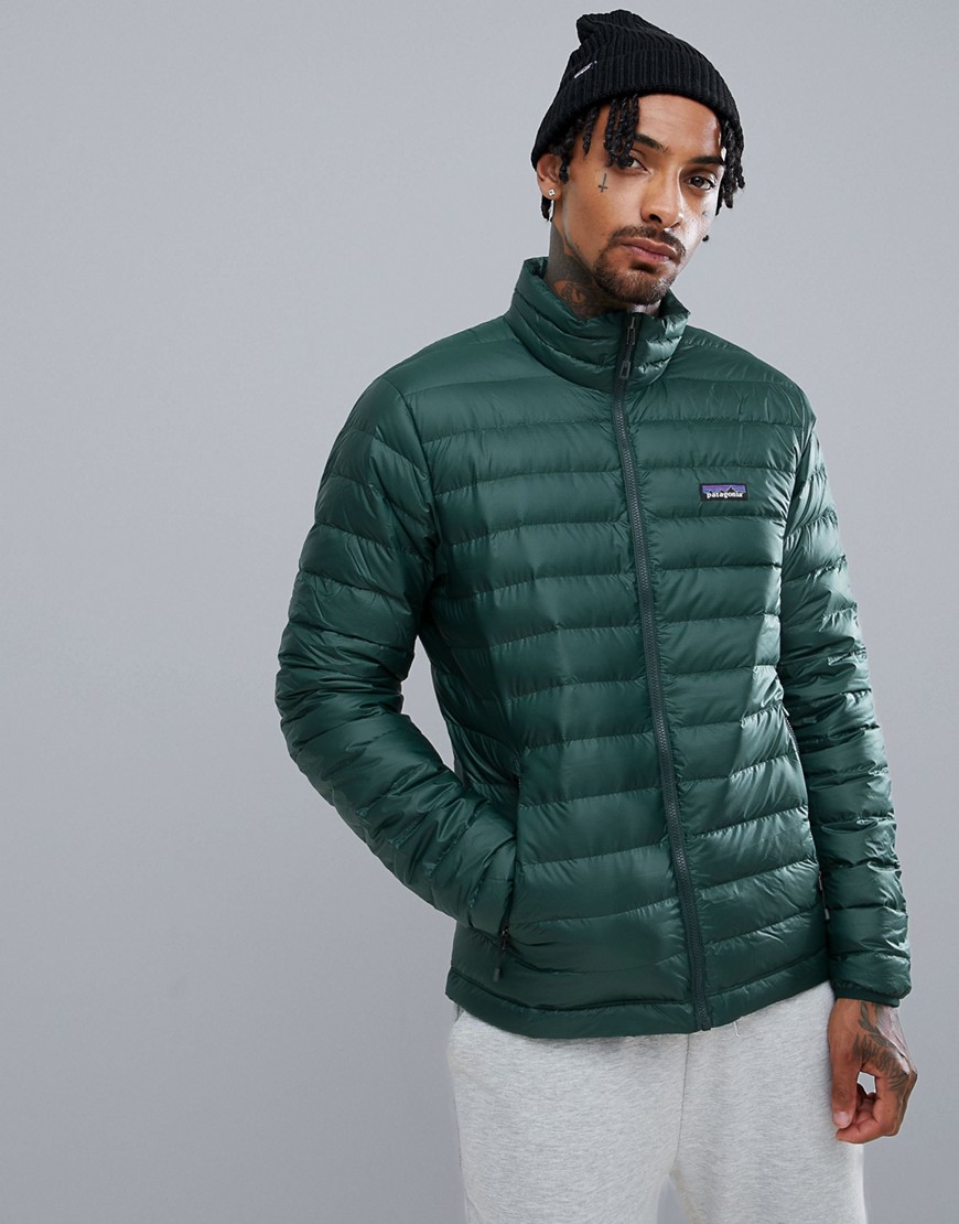 Patagonia Down Sweater Jacket in Green - Green