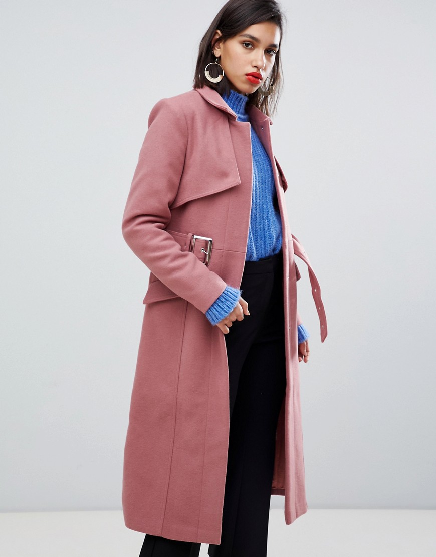 Y.A.S Belted Wool Coat