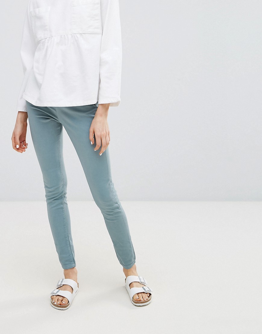 Waven Anika High Rise Skinny Jeans - Chinois green