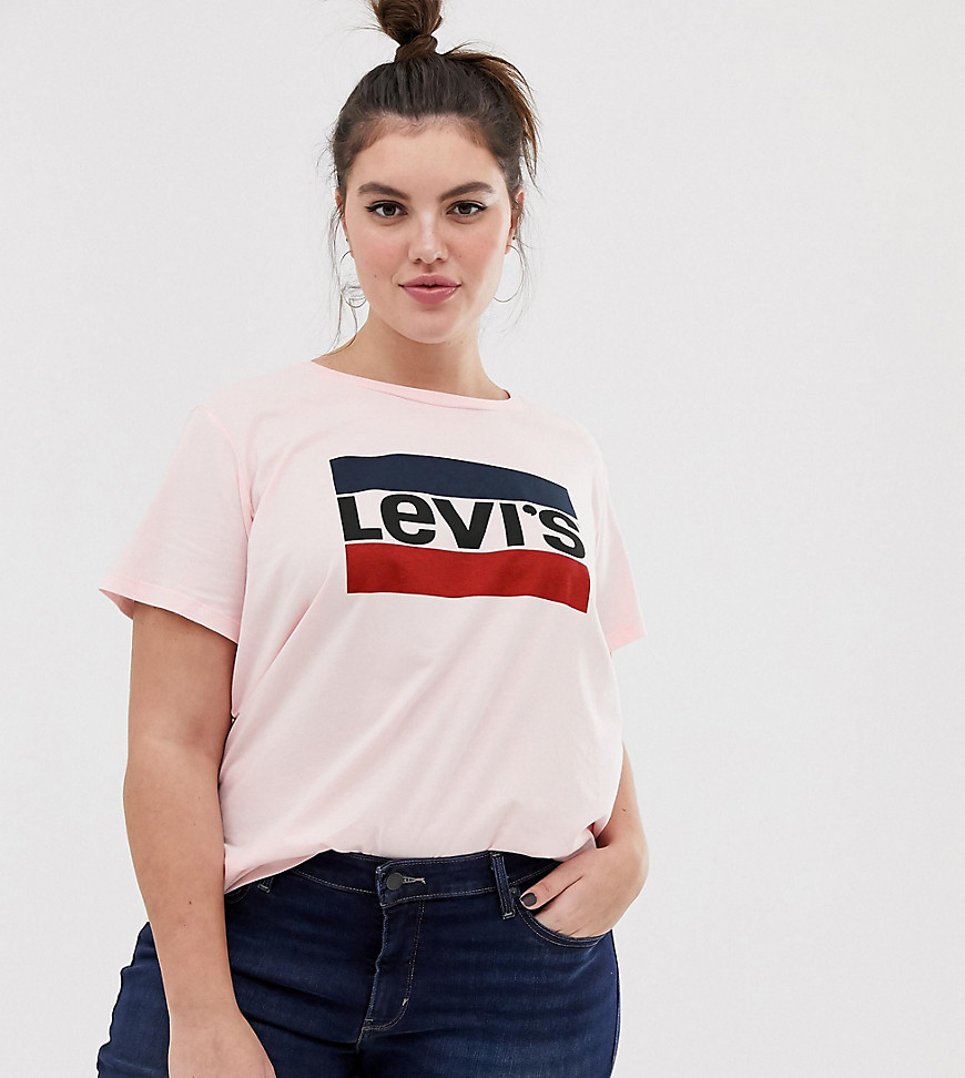 Levi's Plus sports logo t-shirt
