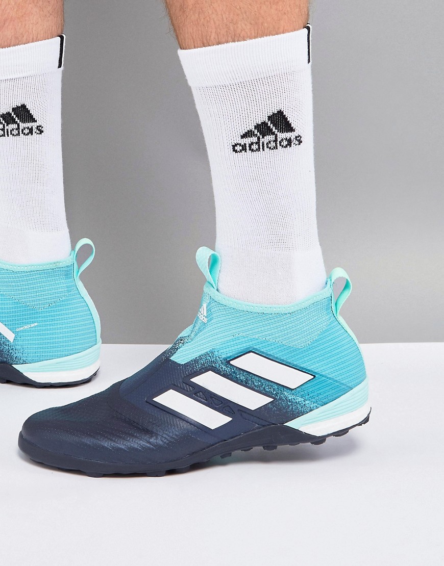 Синие футбольные бутсы для искусственных полей Adidas Football Tango 1 