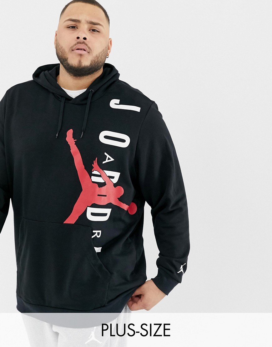 Nike Jordan Plus Hoodie In Black