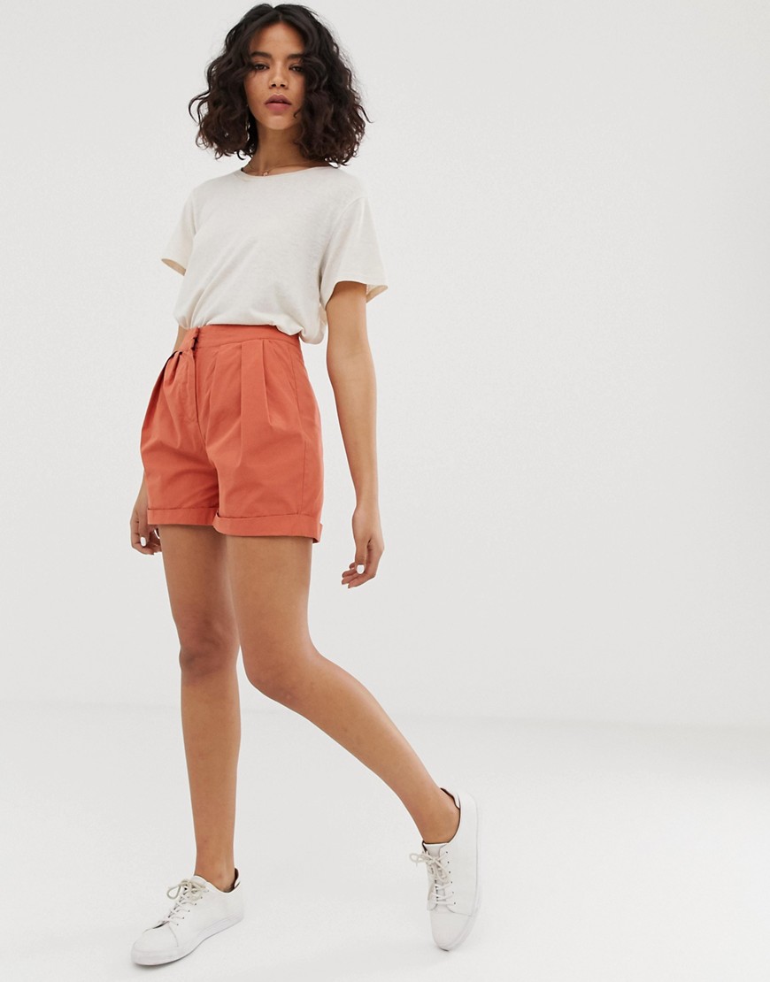 Native Youth high waist relaxed shorts