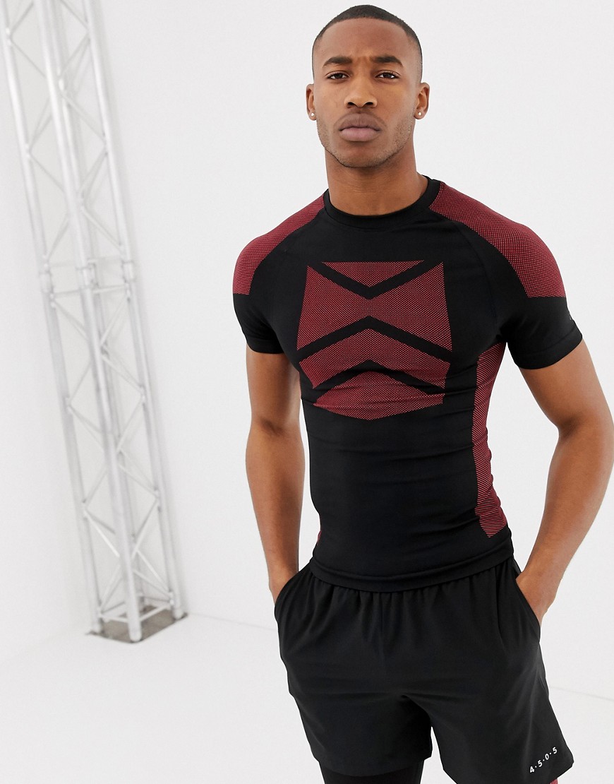 ASOS 4505 training muscle t-shirt with seamless knit