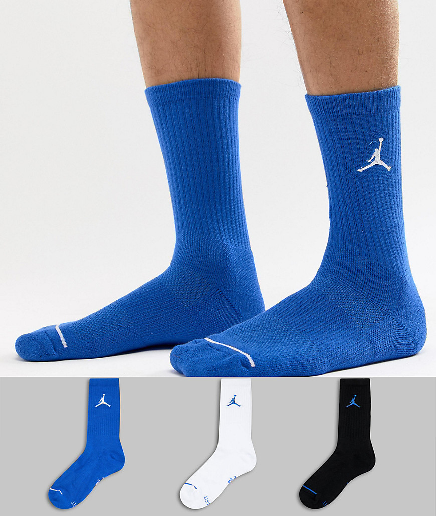 3 пары носков Nike Jordan Jumpman SX5545-023 - Мульти 