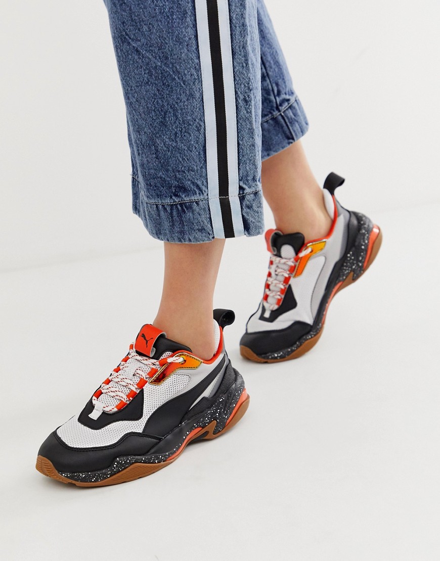 Puma Thunder Electric Sneaker-white In 