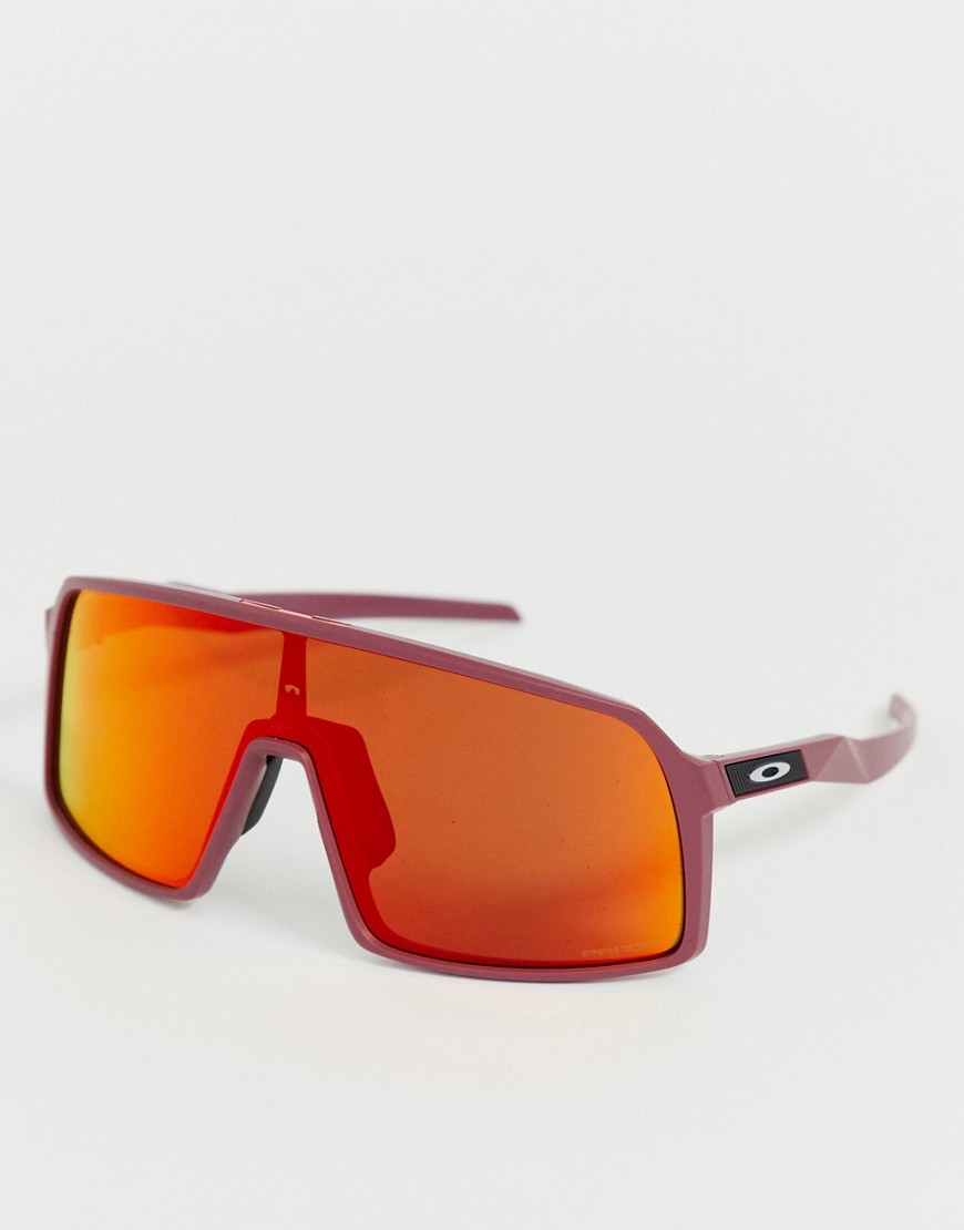 Oakley Sutro sunglasses with prizm ruby lens