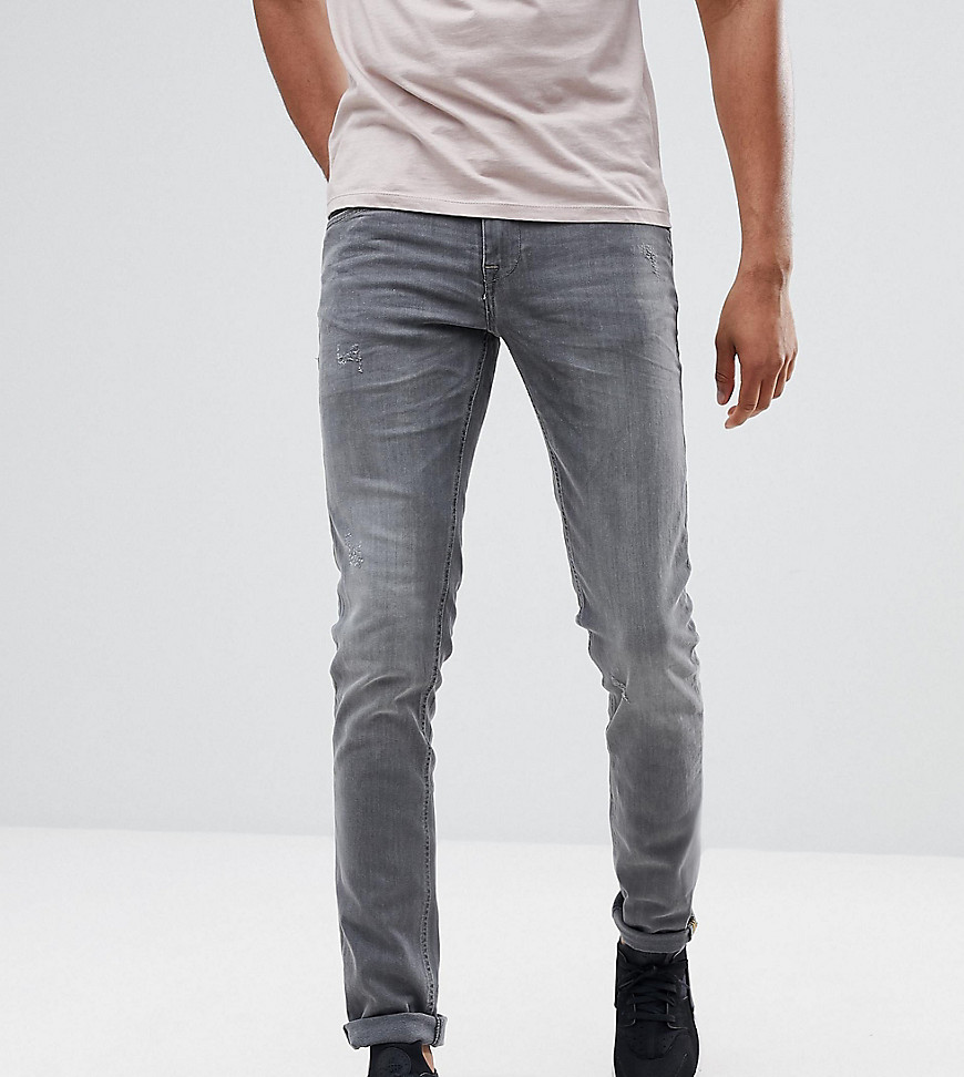 Blend Tall cirrus skinny fit jeans denim grey