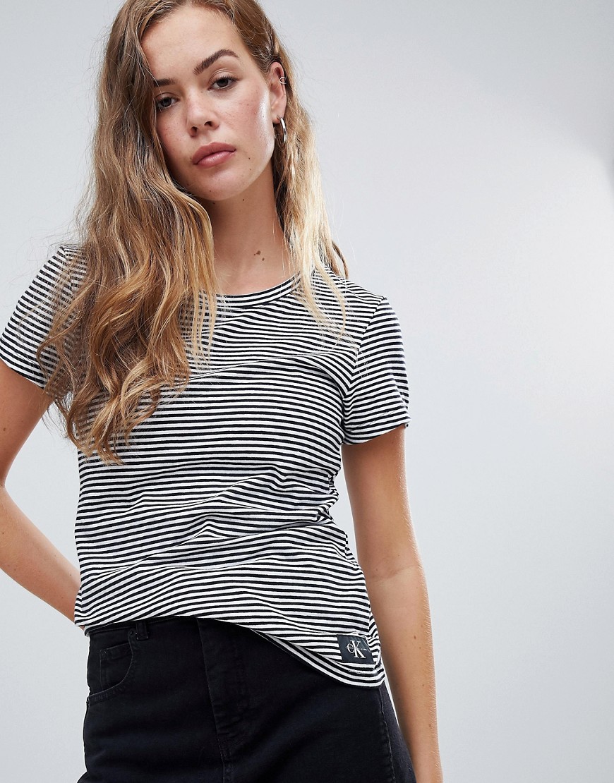 Calvin Klein core stripe t-shirt