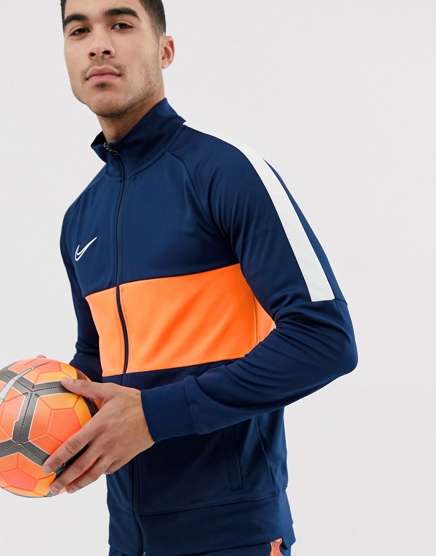 Nike Football academy track top in navy