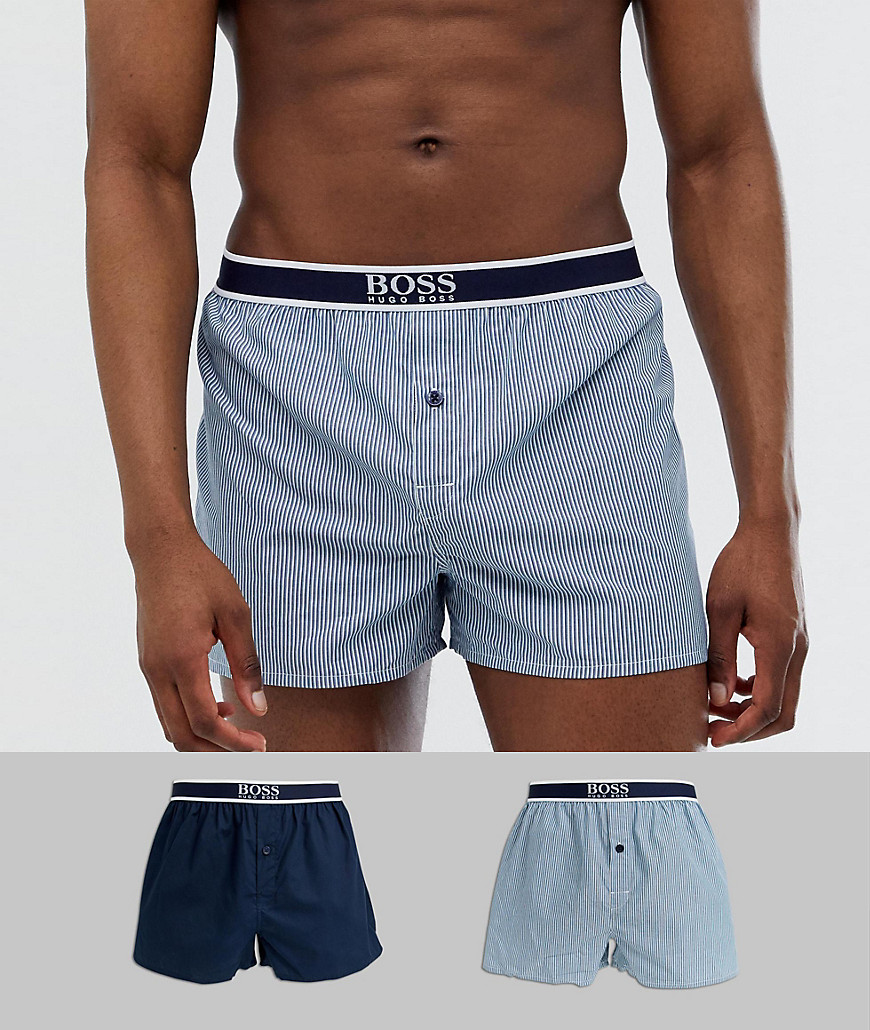 BOSS 2 pack woven boxers