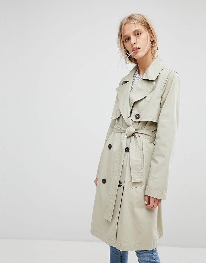 Current Air Trench Coat - Stone