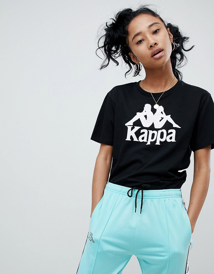 Kappa Relaxed T-Shirt With Large Front Logo