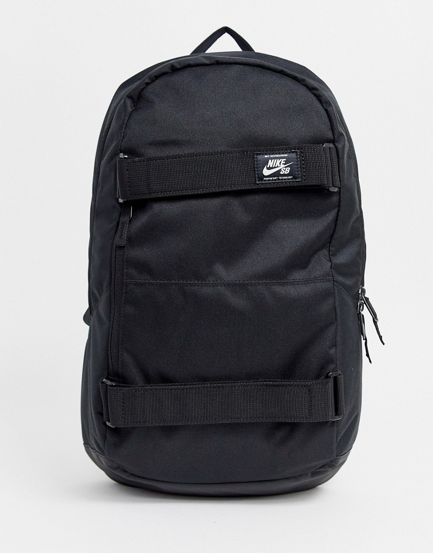 Nike SB backpack with board straps in black