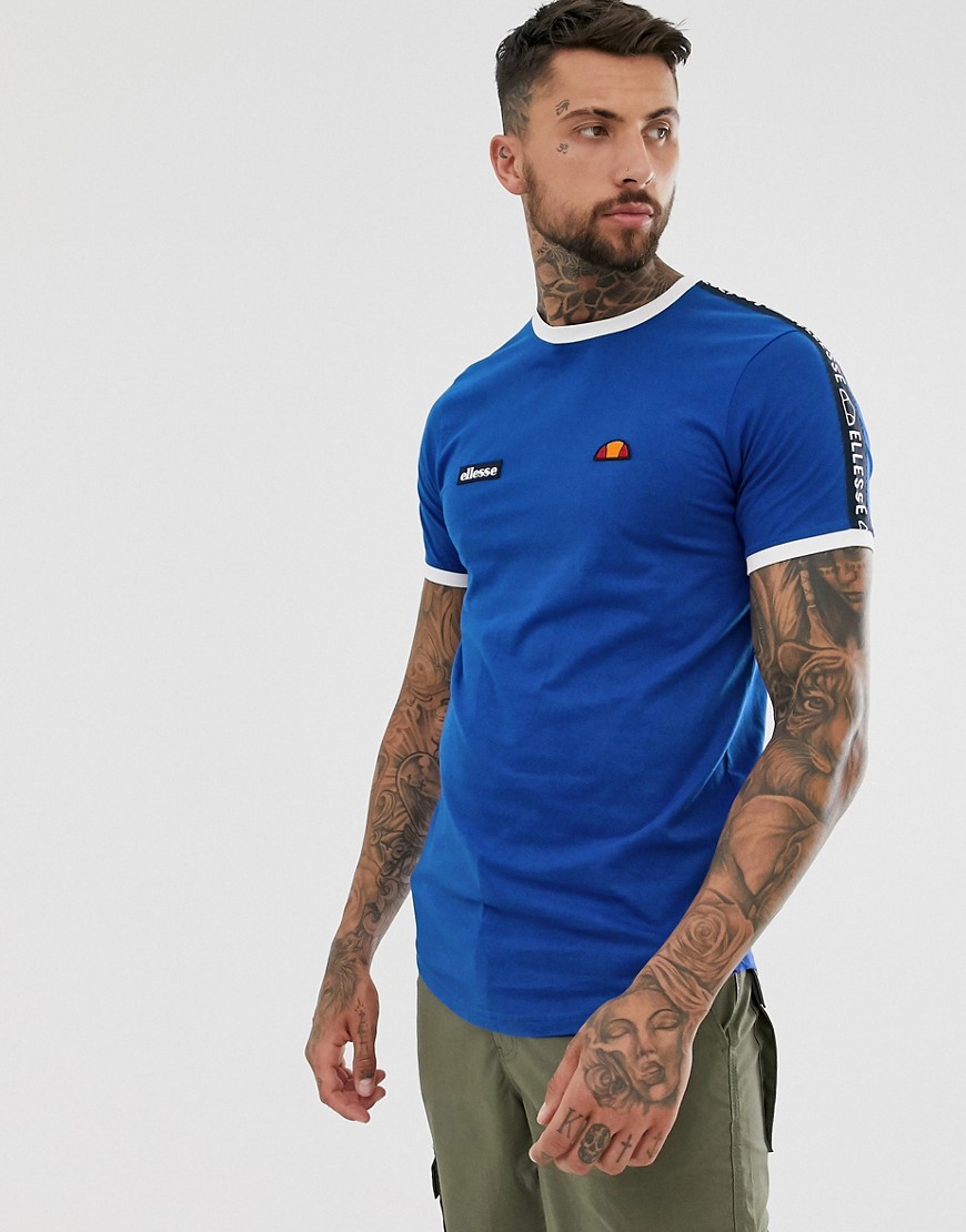 ellesse Fede t-shirt with taping in blue