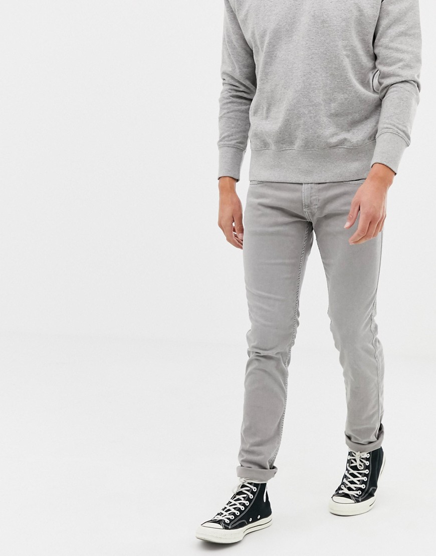 Replay washed grey slim jeans