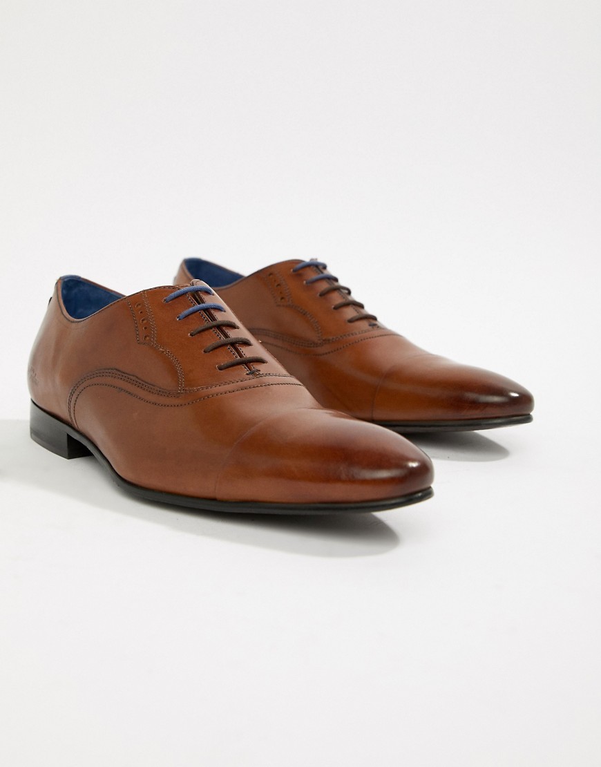 Ted Baker Murain oxford shoes in tan leather