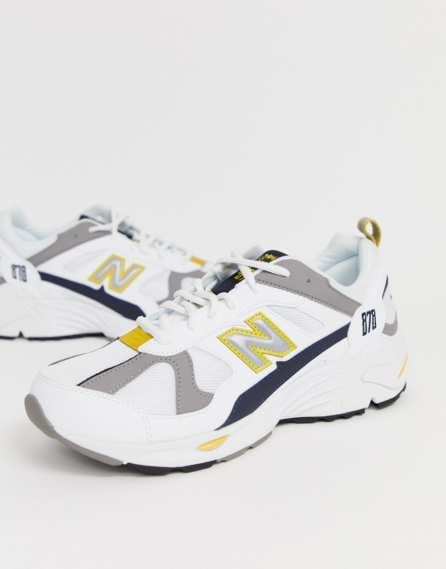 New Balance 878 trainers in white
