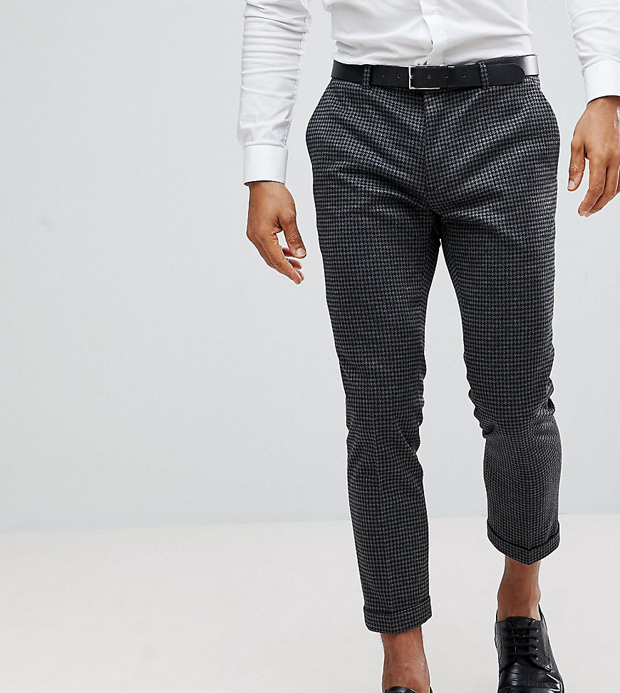 Heart & Dagger Skinny Trouser With Contrast Turn Up