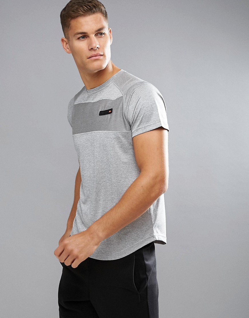 Ellesse Sport T-Shirt With Back Logo In Grey - Grey