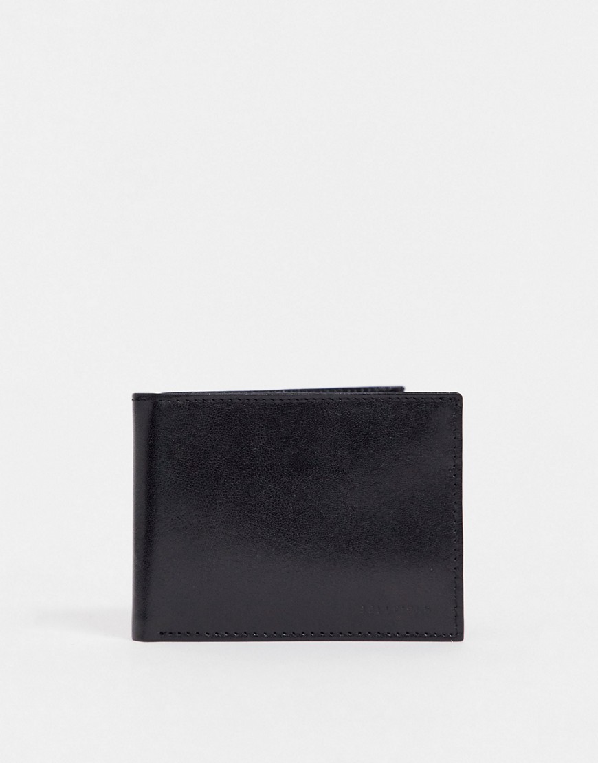 Bellfield leather wallet in black