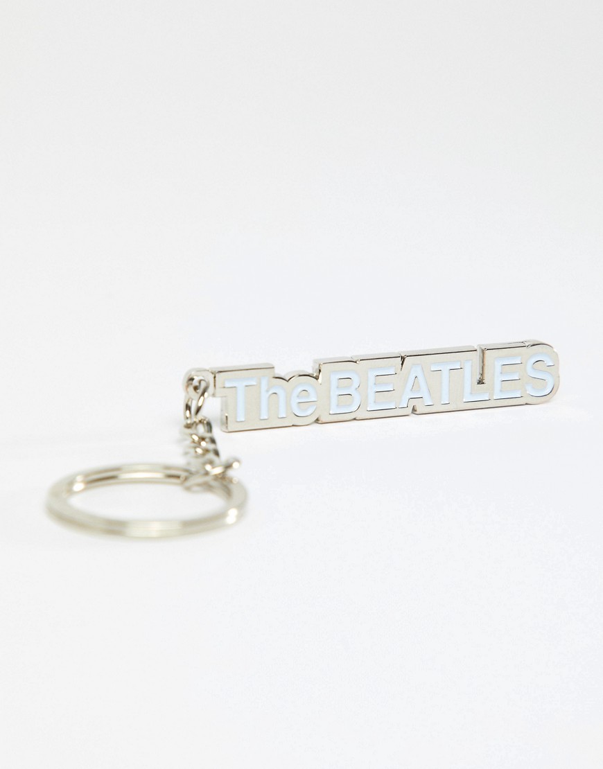 Pretty Green x The Beatles keyring in silver