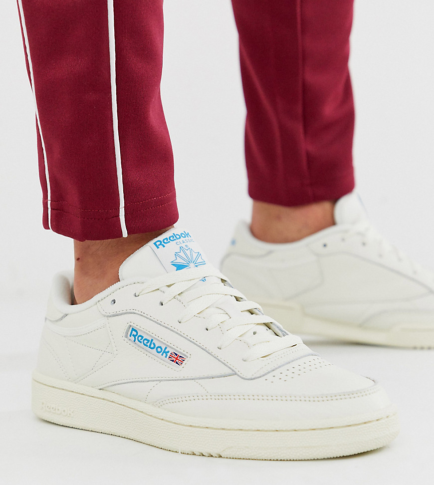 Reebok Club C 85 vintage trainers in off white leather