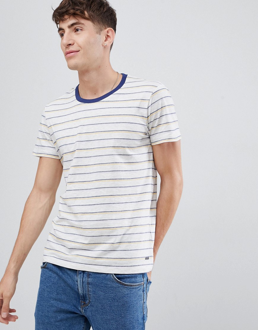 Esprit T-Shirt With Multi Stripe