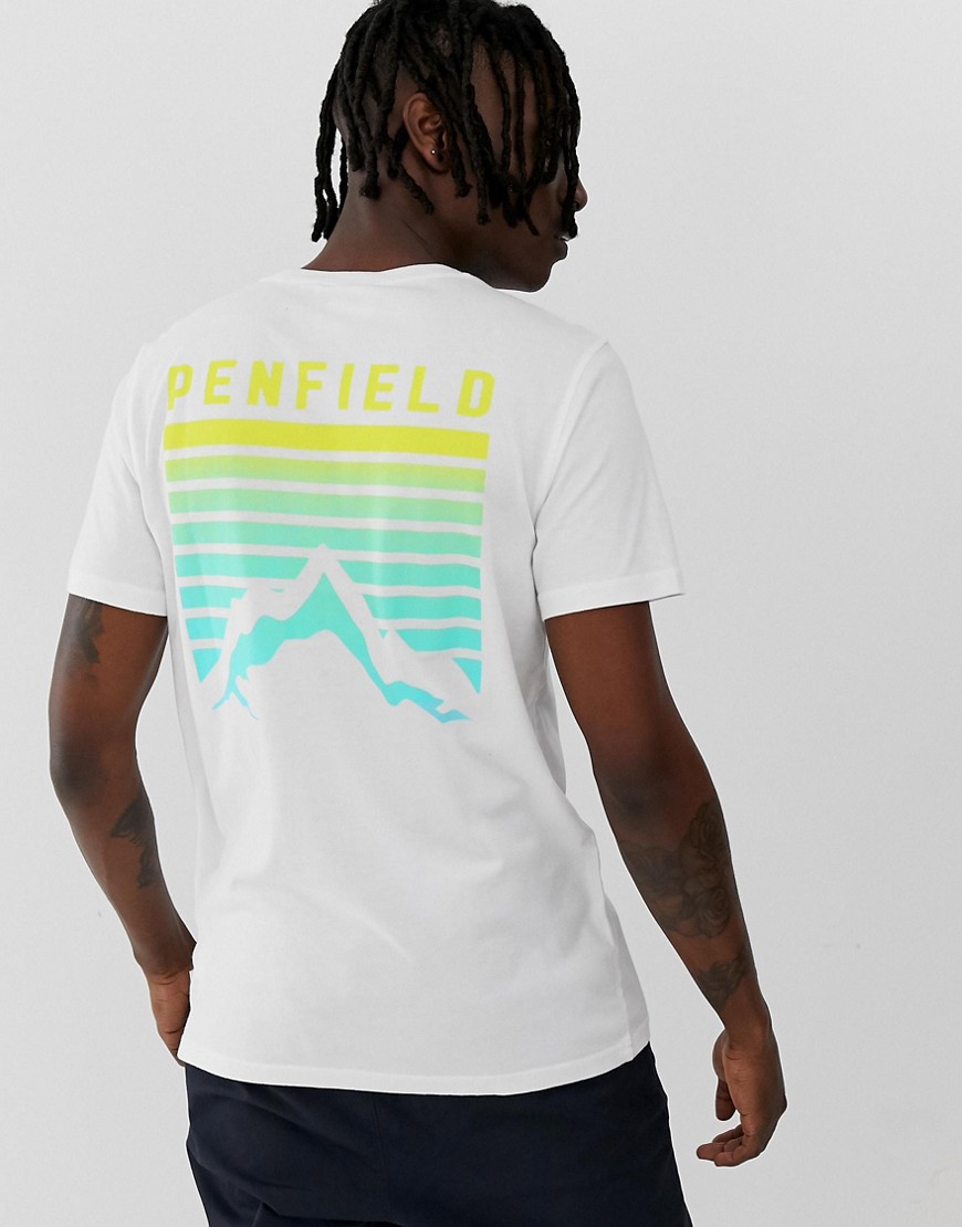 Penfield Caputo back print t-shirt in white