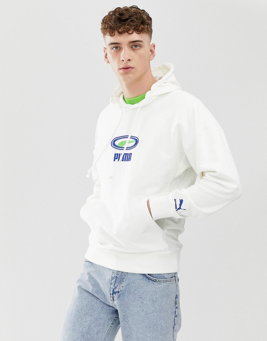 Puma Cell Pack hoodie in white