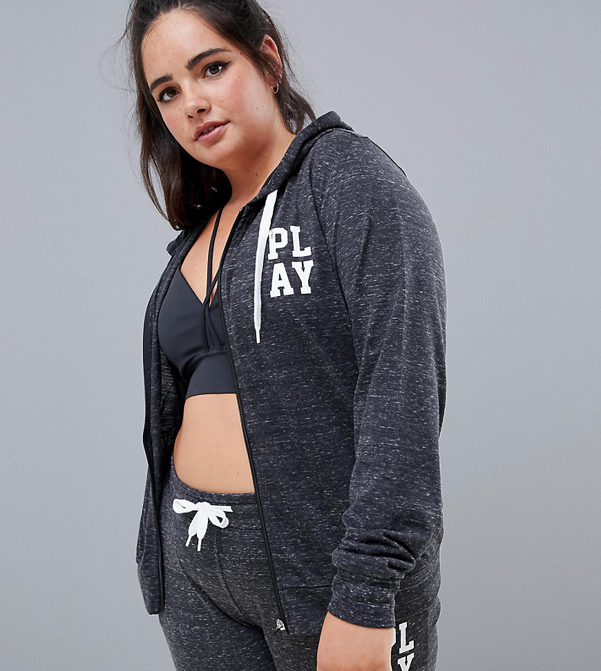 Only Play curvy zip sweat