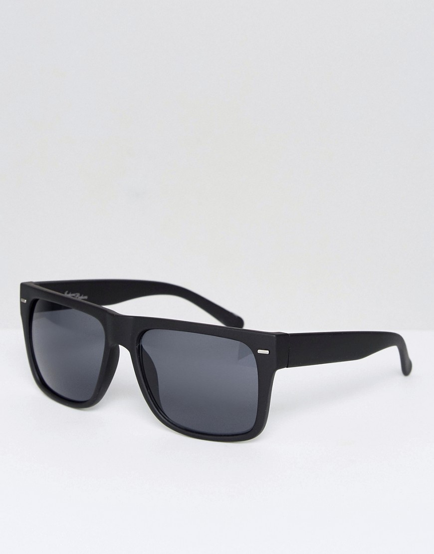 jeeper peepers square sunglasses in black