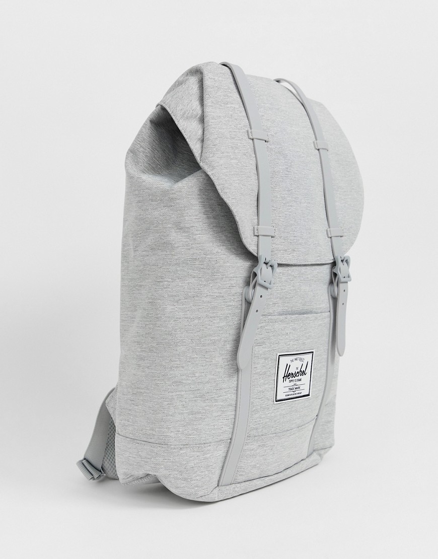 Herschel Supply Co Retreat 19.5l backpack in crosshatch light grey