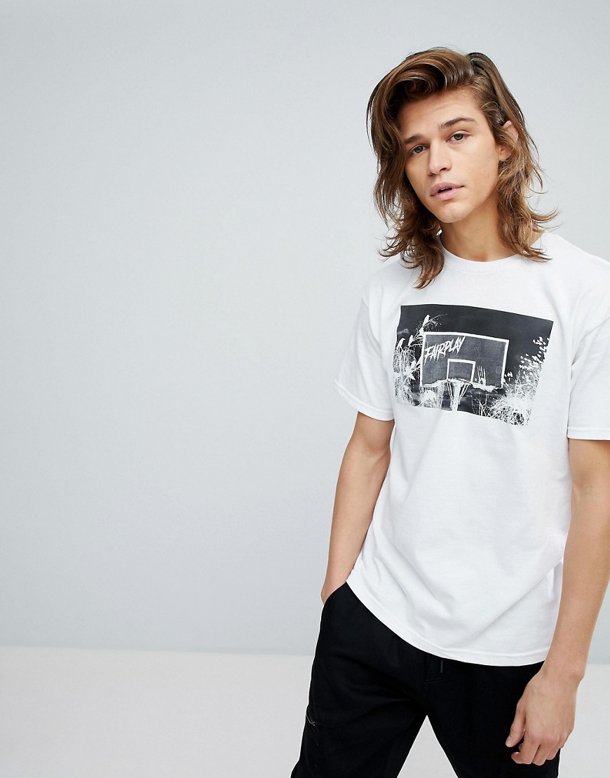 Fairplay T-Shirt With Photographic Print - White