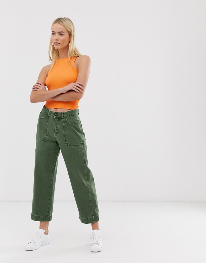 whistles cargo pocket trousers