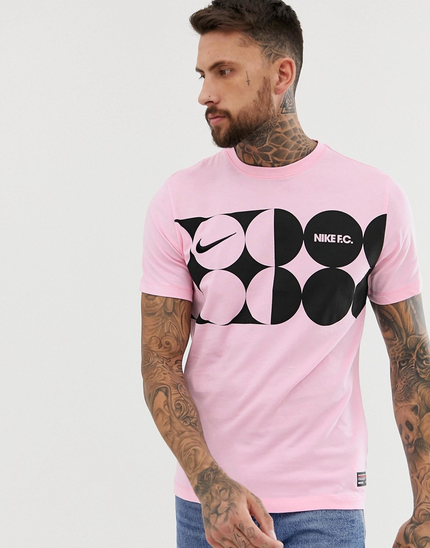 Nike FC T-Shirt In Pink