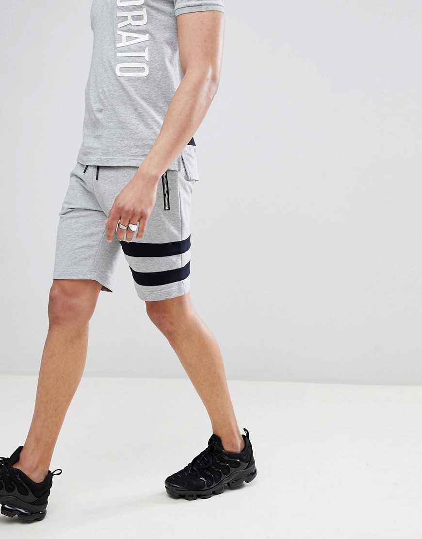 Antony Morato Jersey Short With Stripe Leg