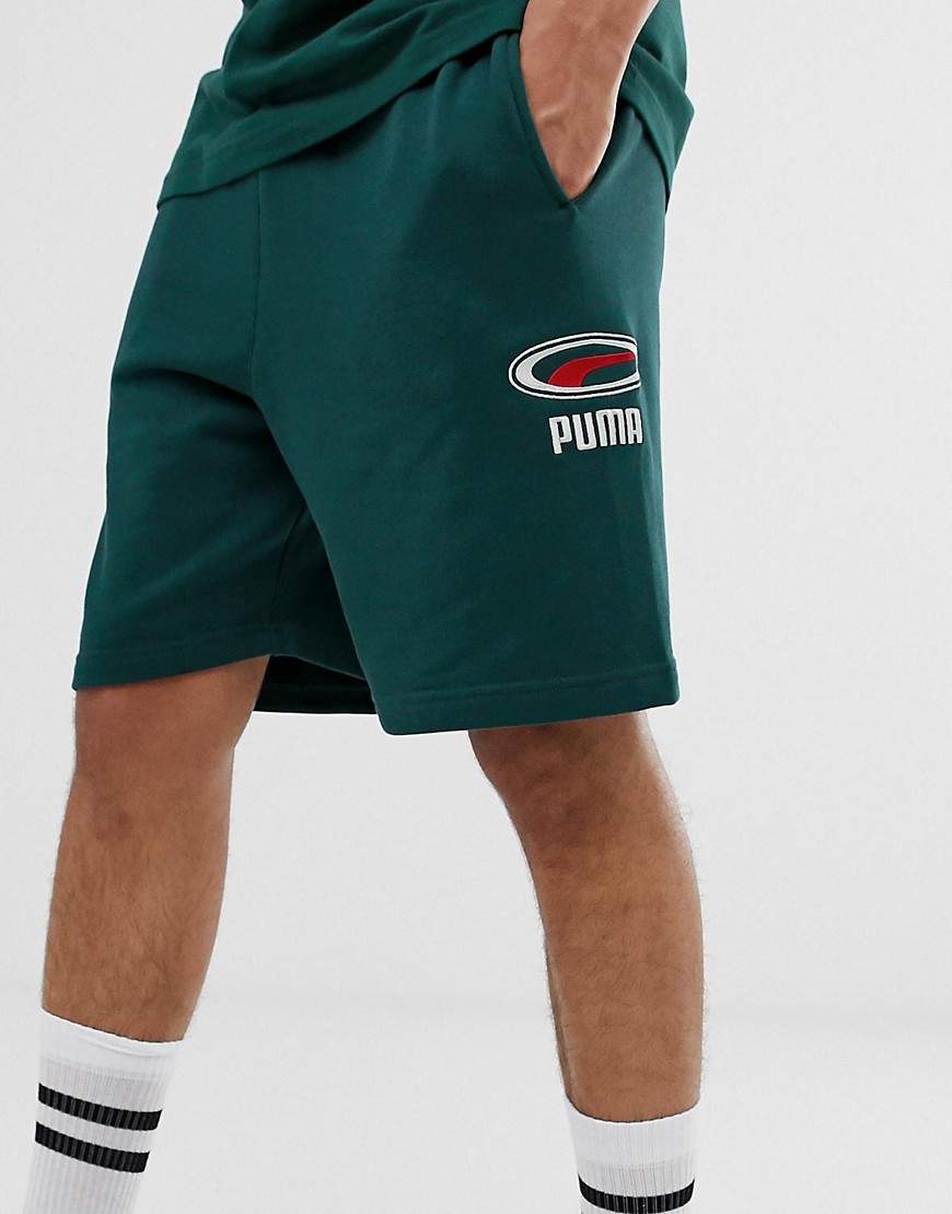 Puma Cell Pack shorts in green