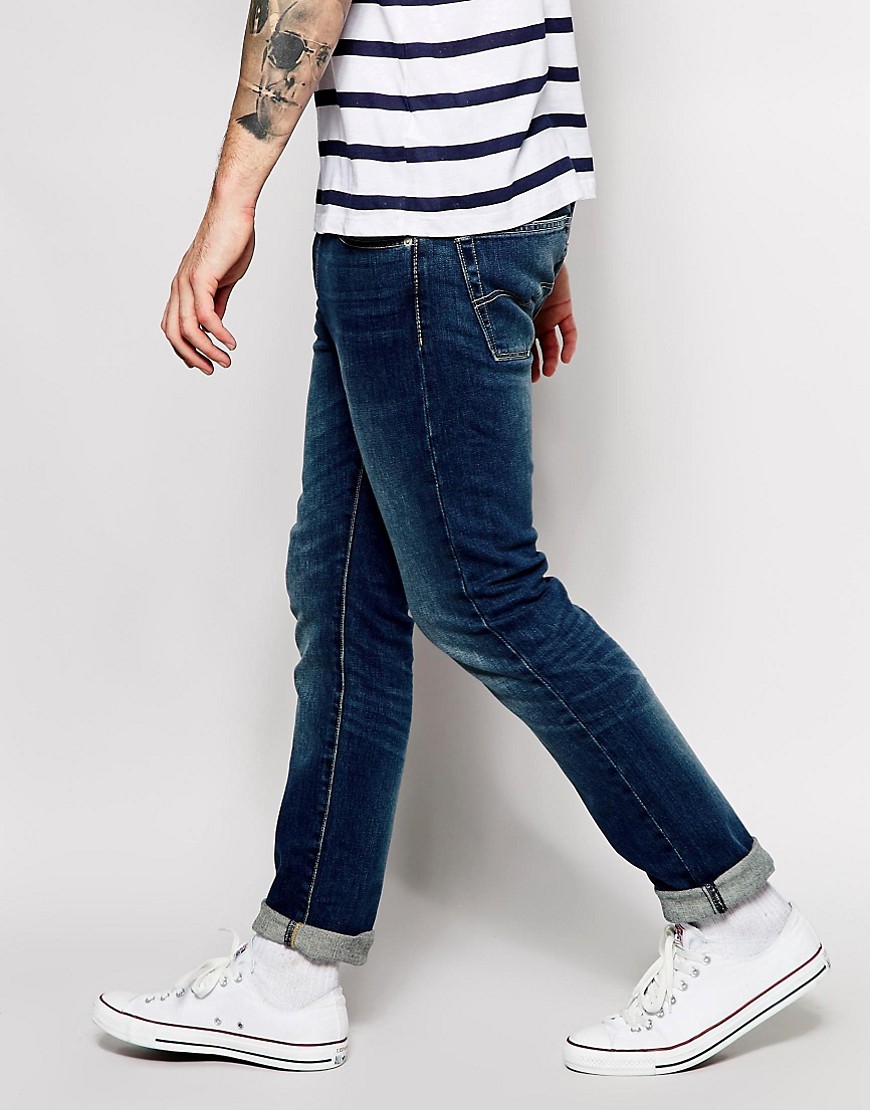 Levis | Levi's Jeans 510 Skinny Fit Blue Canyon Stretch Mid Wash at ASOS