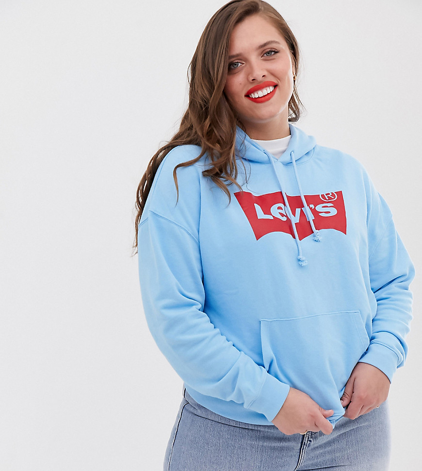Levi's Plus graphic logo hoodie