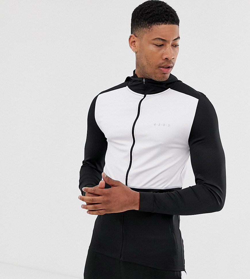 ASOS 4505 Tall training hoodie with quick dry and contrast panels
