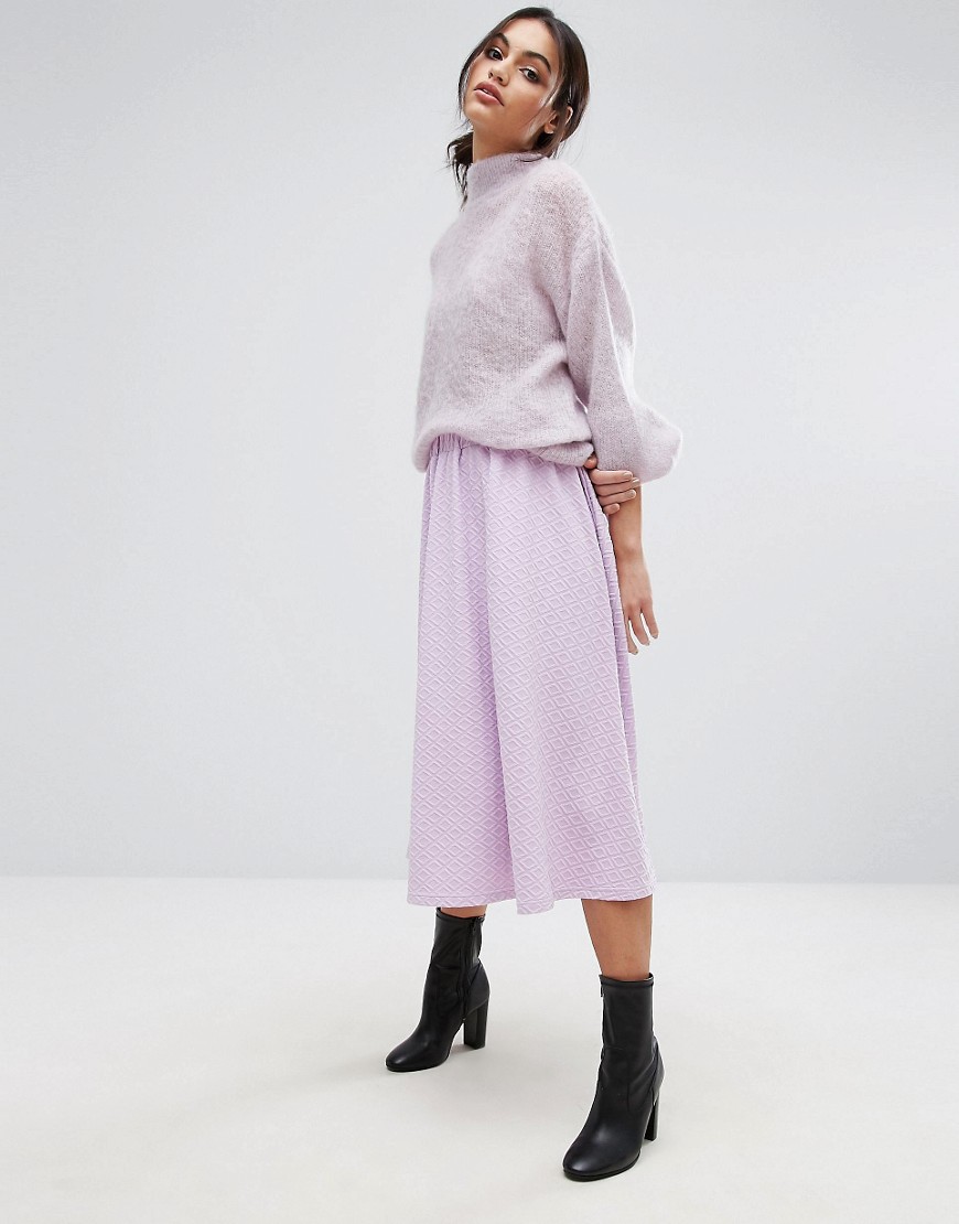 Трапециевидная юбка Unique 21 - Фиолетовый 