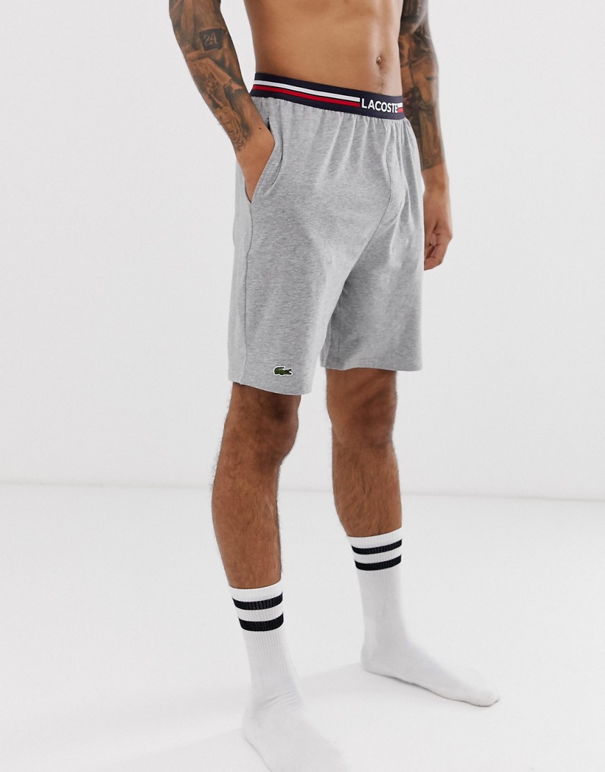 Lacoste lounge shorts in grey