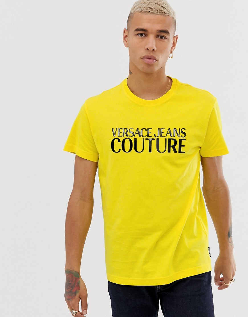 Versace Jeans Couture t-shirt in neon yellow