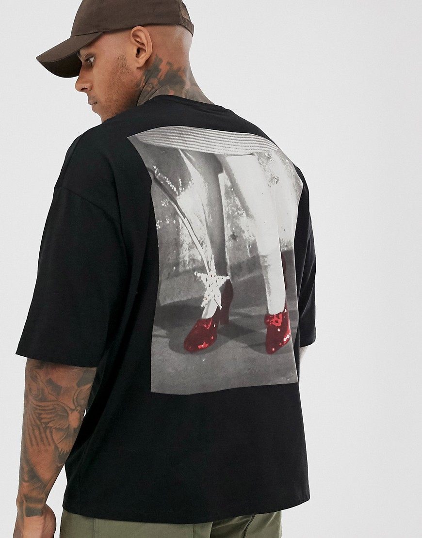 ASOS The Wizard of Oz oversized t-shirt with large back print